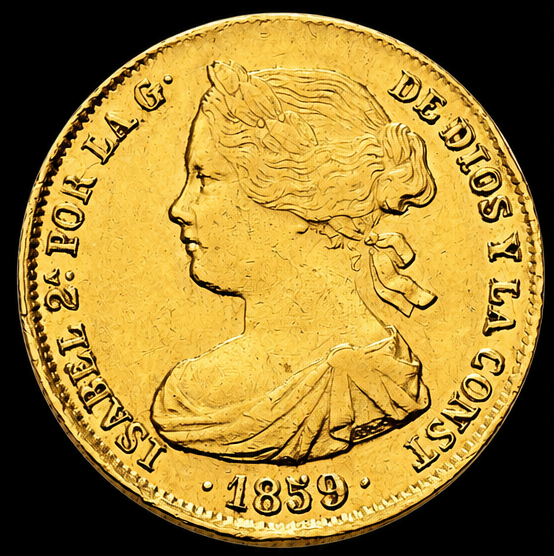 CHILE SANTIAGO MINT 1811 FERNANDO VII 8 ESCUDOS CI, Full Doubloon
